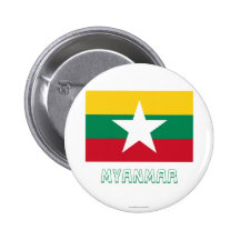 Myanmar Flag with Name Buttons