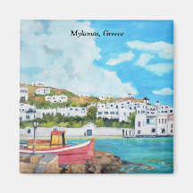 Mykonos, Greece -  Magnet