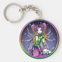 Myra Celestial Rainbow Fairy Keychain
