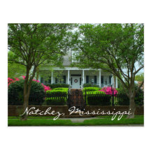 Myrtle Terrace in Historic Natchez, Mississippi Postcard
