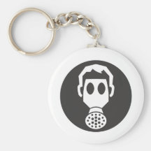 Mythbusters Gas Mask Keychains