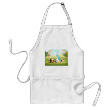 Mythological Jug Band Apron