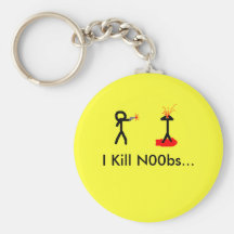 N00b killer keychain