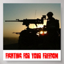 n743025406_146189_8527, FIGHTING FOR YOUR FREEDOM Poster
