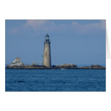 N.H. Lighthouse Greeting Card