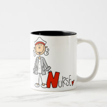 N is for Nurse Coffee Mugs
