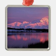 NA, USA, Alaska, Denali NP, Mt. McKinley, Ornament