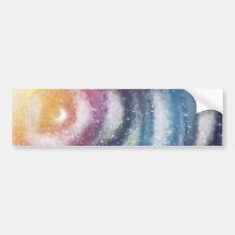 Nacreous clouds Bumper Sticker