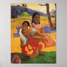'Nafea Faa Ipoipo' - Paul Gauguin Print