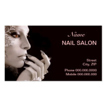 Nail Salon Business Card