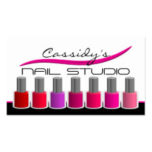 Nail Technician / Beauty Salon Business Cards