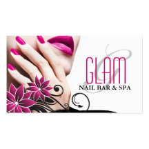 Nail Technician  Business Card