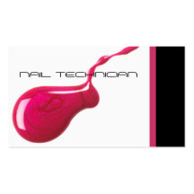 Nail Technician Business Card