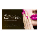 Nail Technician ~ Business Card Template