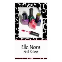 nail technician Business Cards