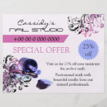 Nail Technician / Nail Bar Promotional Flyers