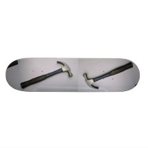 Nailing hammer skate boards