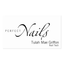 Nails Business Card