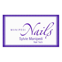 Nails Business Card Templates