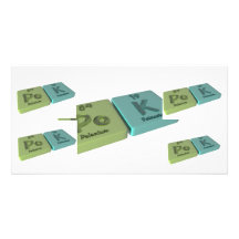 name-Pok-Po-K-Polonium-Potassium Photo Card