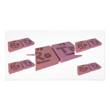 name-Reta-Re-Ta-Rhenium-Tantalum Photo Cards