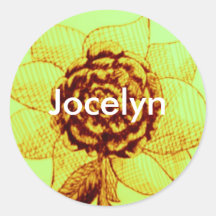 name stickers for, Jocelyn
