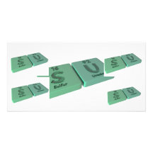 name-Su-S-U-Sulphur-Uranium Photo Card Template