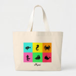 Namedrop Nation_Maui_multi-colour, multi-icon Bag