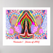 NAMESTE  -  Flame of LOVE Poster