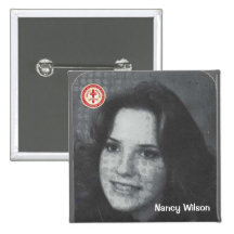 Nancy Wilson Pinback Button