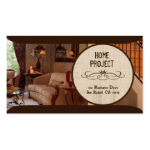 Nancy's Home Project Business Cards