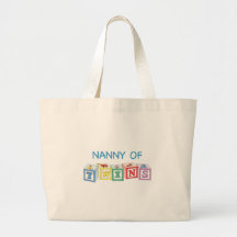 Nanny of Twins Blocks Bags