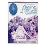 Naoma Candies 1921 magazine ad card