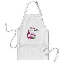 Napa Valley Weddings, Bride Aprons