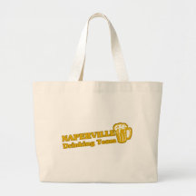 Naperville Drinking Team tee shirts Canvas Bag