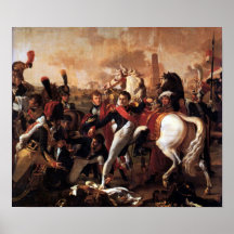Napoleon at Ratisbon Print