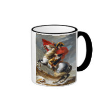 Napoleon Bonaparte Painting by Jacques-Louis David Mugs