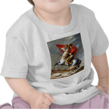 Napoleon Bonaparte Painting by Jacques-Louis David Tshirts