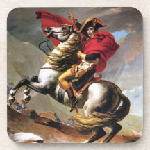 Napoleon Crossing the Alps Coasters