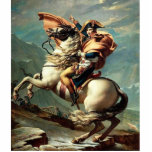 Napoleon Crossing the Alps Jacques-Louis David Acrylic Cut Out