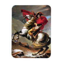 Napoleon Crossing the Alps Magnet