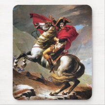 Napoleon Crossing the Alps Mousepad