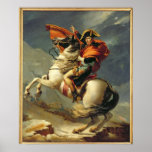 Napoleon Crossing the Alps on 20th May 1800 Poster