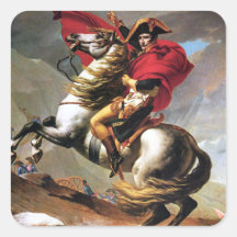 Napoleon Crossing the Alps Stickers