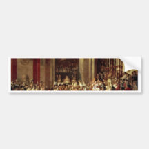 Napoleon Crowned Empress Josephine By David Jacque Bumper Sticker