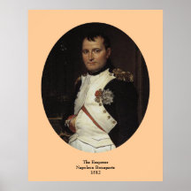 Napoleon in his Study by Jacques Louis David Poster