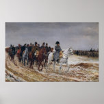 Napoleon  on Campaign in 1814, 1864 Print