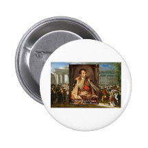 Napoleon "Stupidity Politics" Quote Gifts Tees Etc Pin