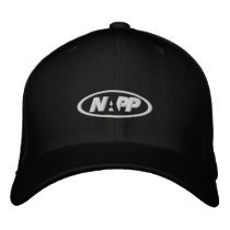 NAPP Cap in Black embroidered hats