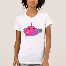 Narwhal (Purple Bubbles) Shirts